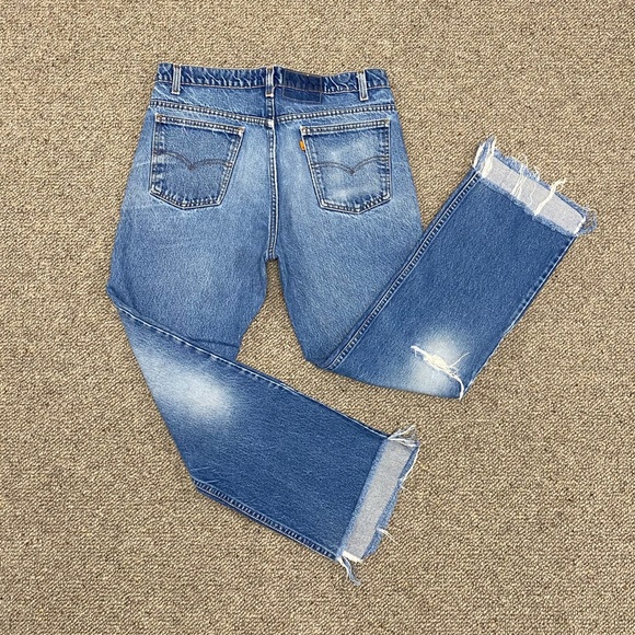 Vintage 70’s Levi’s Orange Tab Boyfriend Jeans!